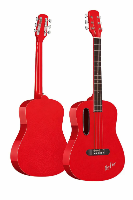 GS-X1 Signature Series Glossy Red – Portable Lava Style Guitar