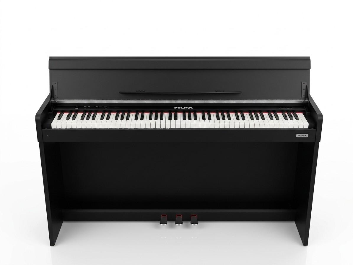 Premium NUX WK 350 Digital Piano | Elegant Black Finish | Used Pianos Dubai
