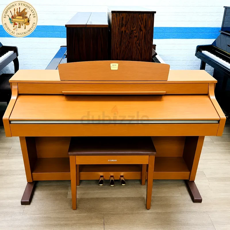 Elegant Yamaha Clavinova CLP-330 in Beautiful Cherrywood Finish | Used Pianos Dubai