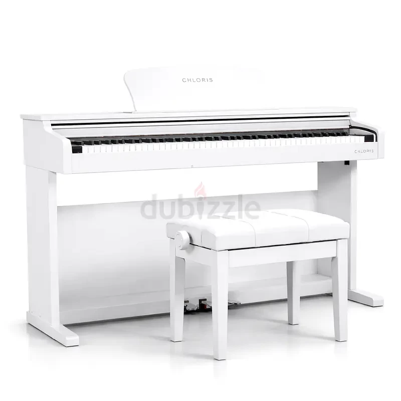 Chloris CDU 300 White Digital Piano - Weighted Keys |Used Pianos Dubai