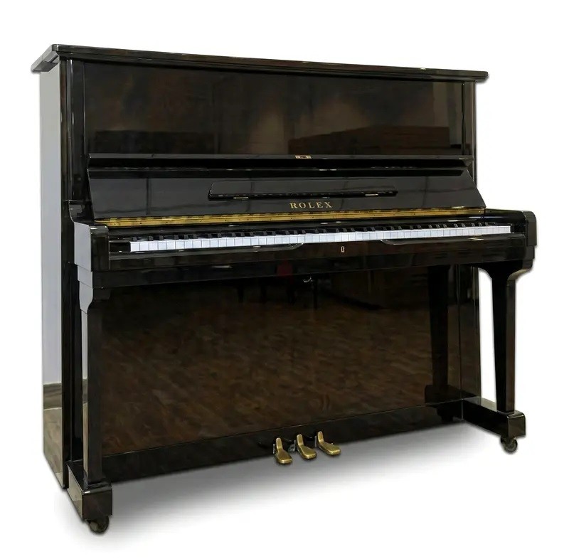 Rolex KR27 Mahogany Upright Piano - Japanese Quality | Used Pianos Dubai