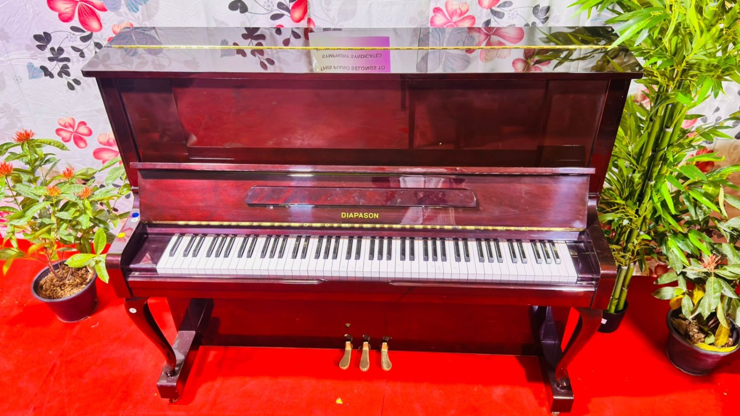 Kawai Diapason 125MF Upright Piano - 3 Years Warranty - Trusted Company with 15+ Years of Experience | Used Pianos Dubai