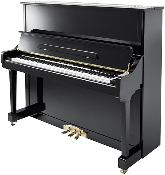 Chloris HU 131 Self-Playing Upright Piano | High-Gloss Black with PianoDisc System | Used Pianos Dubai