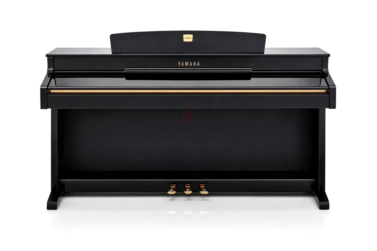 YAMAHA CLAVINOVA CLP Brand New 330 Polished Ebony Digital Piano | Used Pianos Dubai