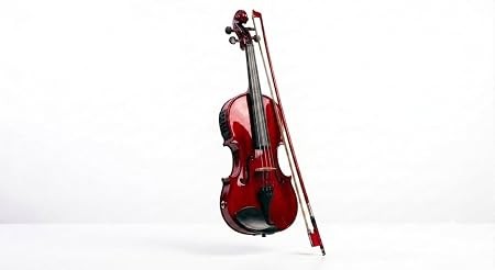 MegArya 4/4 EQ Electric Acoustic Violin Kit – Full Size Maple Violin with Built-in Pickup, Bow, Hard Case & Accessories for Beginners, Students & Professionals | Used Pianos Dubai
