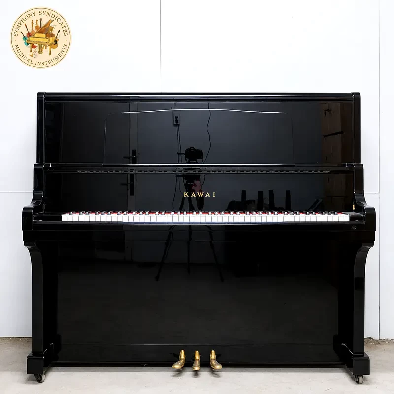 Kawai KU5 Elegant Design With Cabinet Style | Used Pianos Dubai