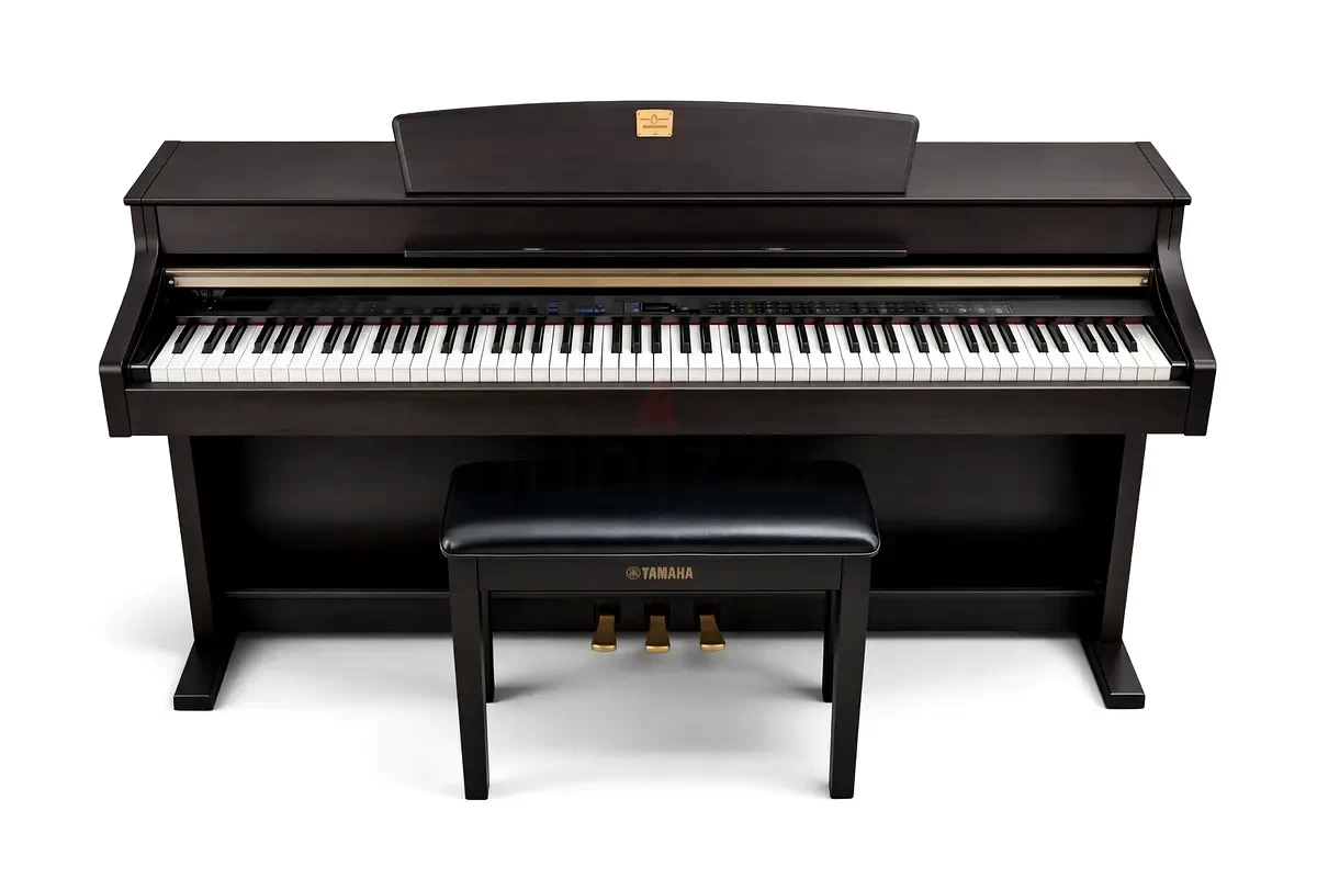 YAMAHA CLAVINOVA CLP-340 Rosewood Digital Upright Piano | Used pianos Dubai