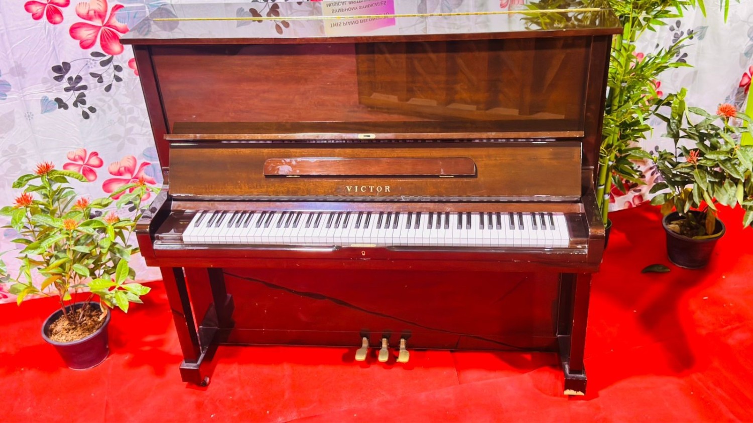 VICTOR V3 URPIGHT PIANO MADE IN JAPAN | Used Pianos dubai