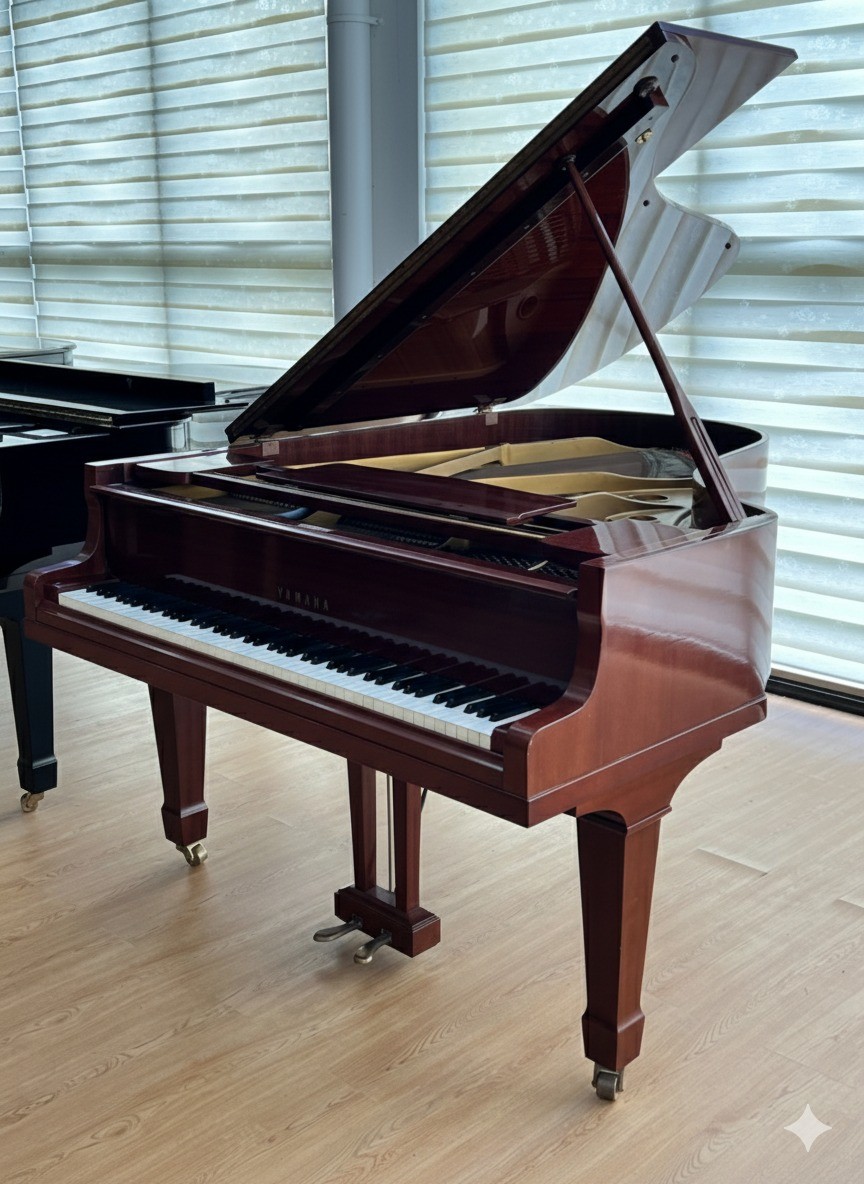 Yamaha G3 Mahogany Grand Piano | Used Pianos Dubai