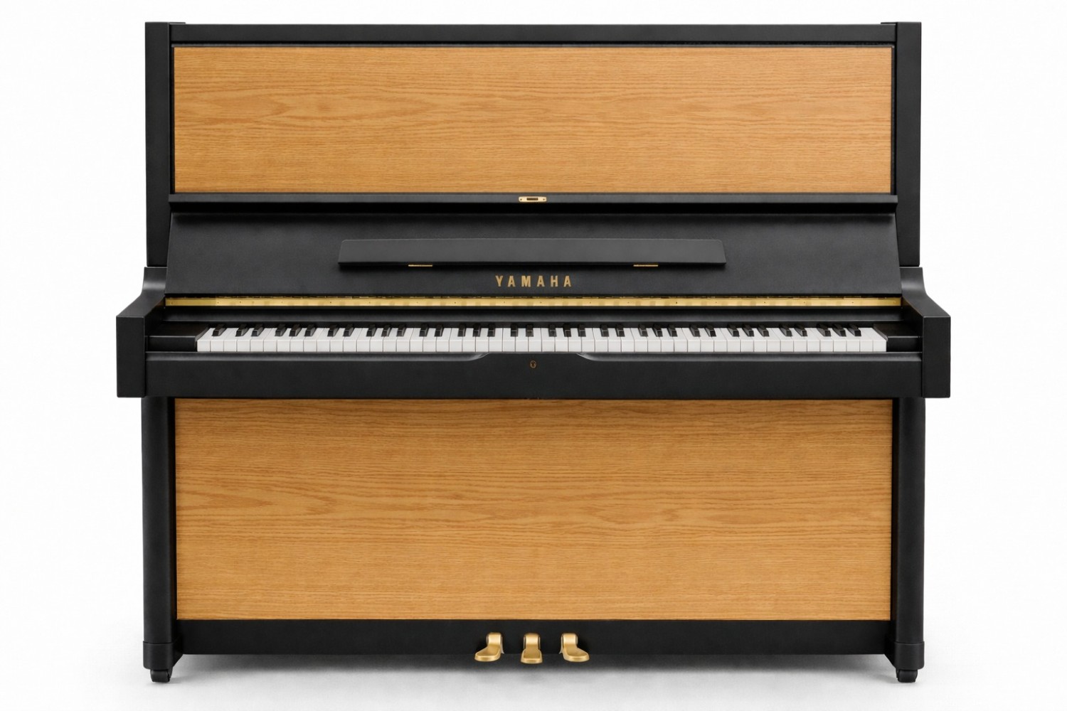 Yamaha U7 Professional Upright Piano - Rare Two-Tone Designer Cabinet | Used Pianos Dubai