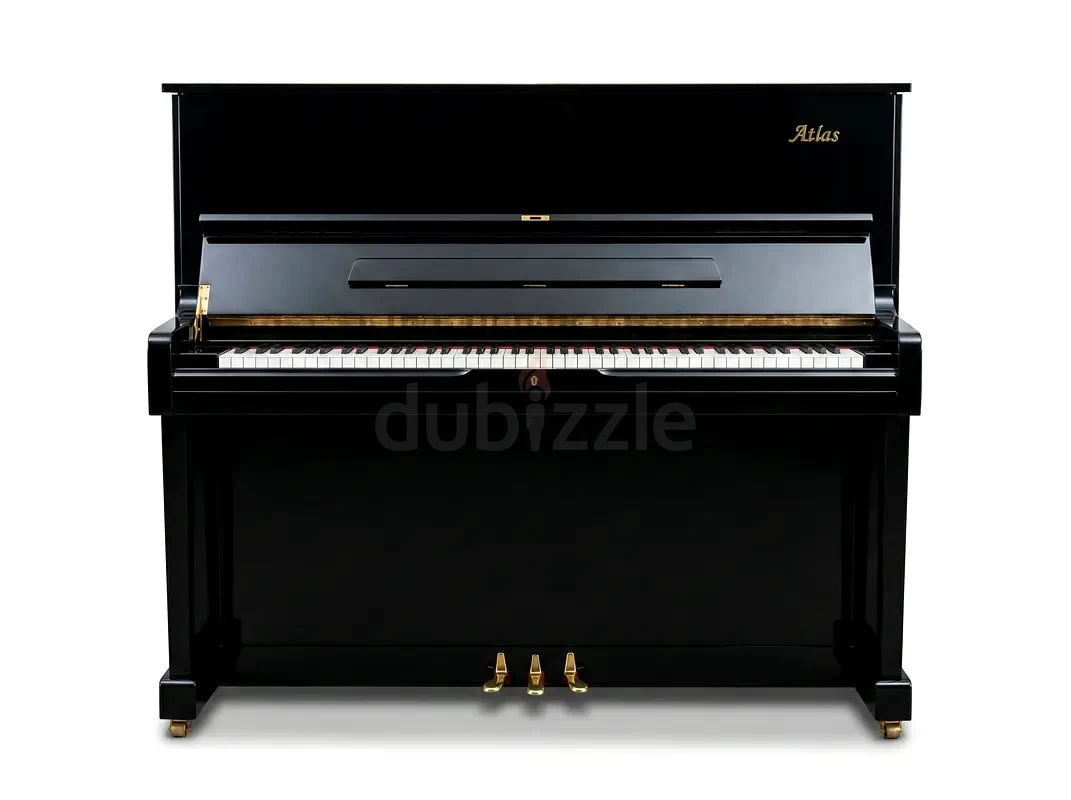 Atlas A22H Black Upright Piano for Sale – Used Pianos Dubai