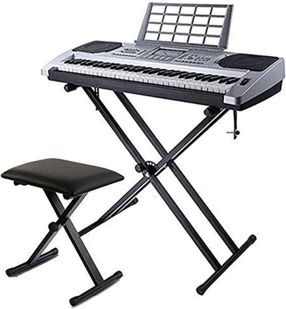 MegArya Double X Keyboard Stand and X Bench Stool For Piano