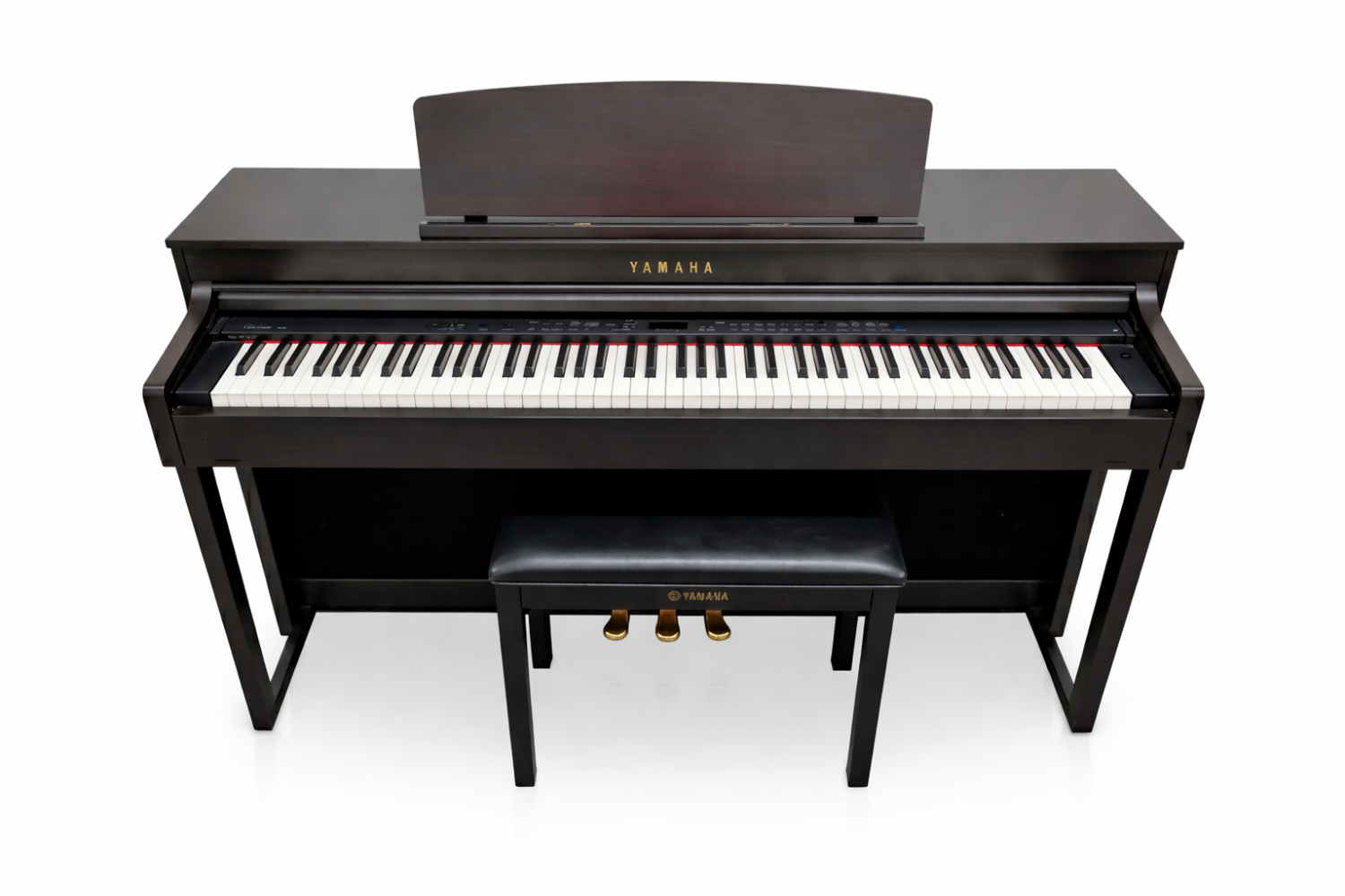 Yamaha CLP-440 Digital Piano (Rosewood) – Refurbished Clavinova / 256 Polyphony / Fully Working / Used Pianos Dubai