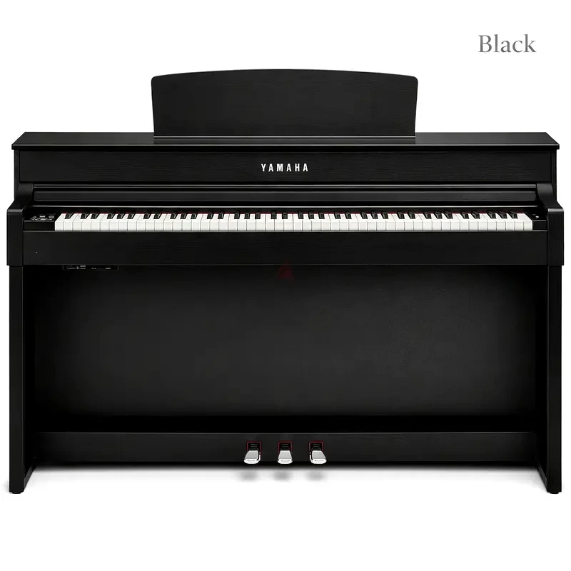 YAMAHA CLP-545 Black Digital Piano – Premium Clavinova Performance | Used Pianos Dubai