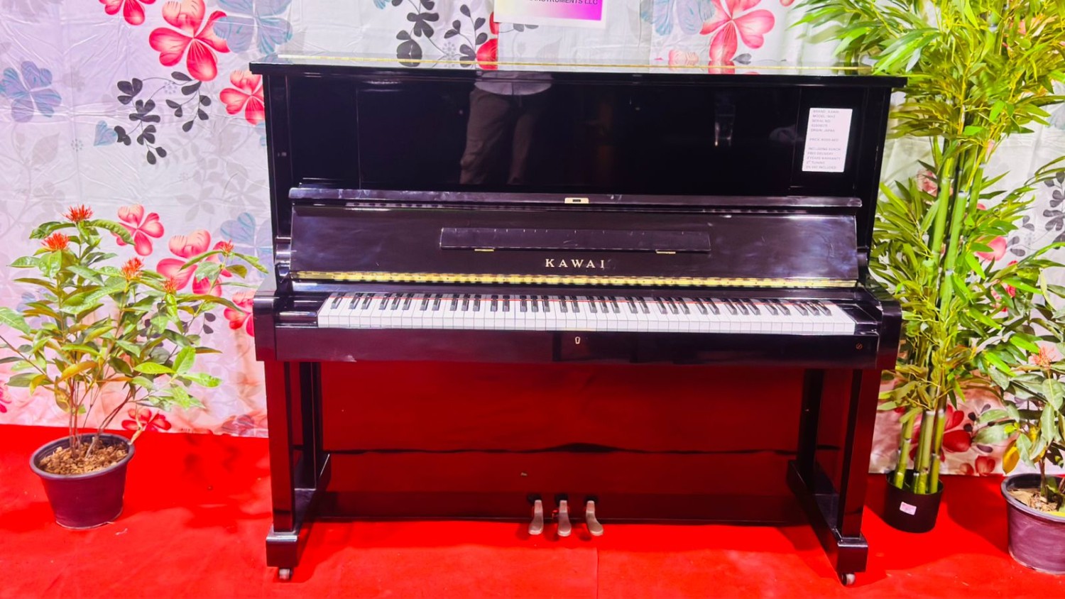 Kawai MA3 Upright Piano - Compact Japanese Design | Used Pianos Dubai