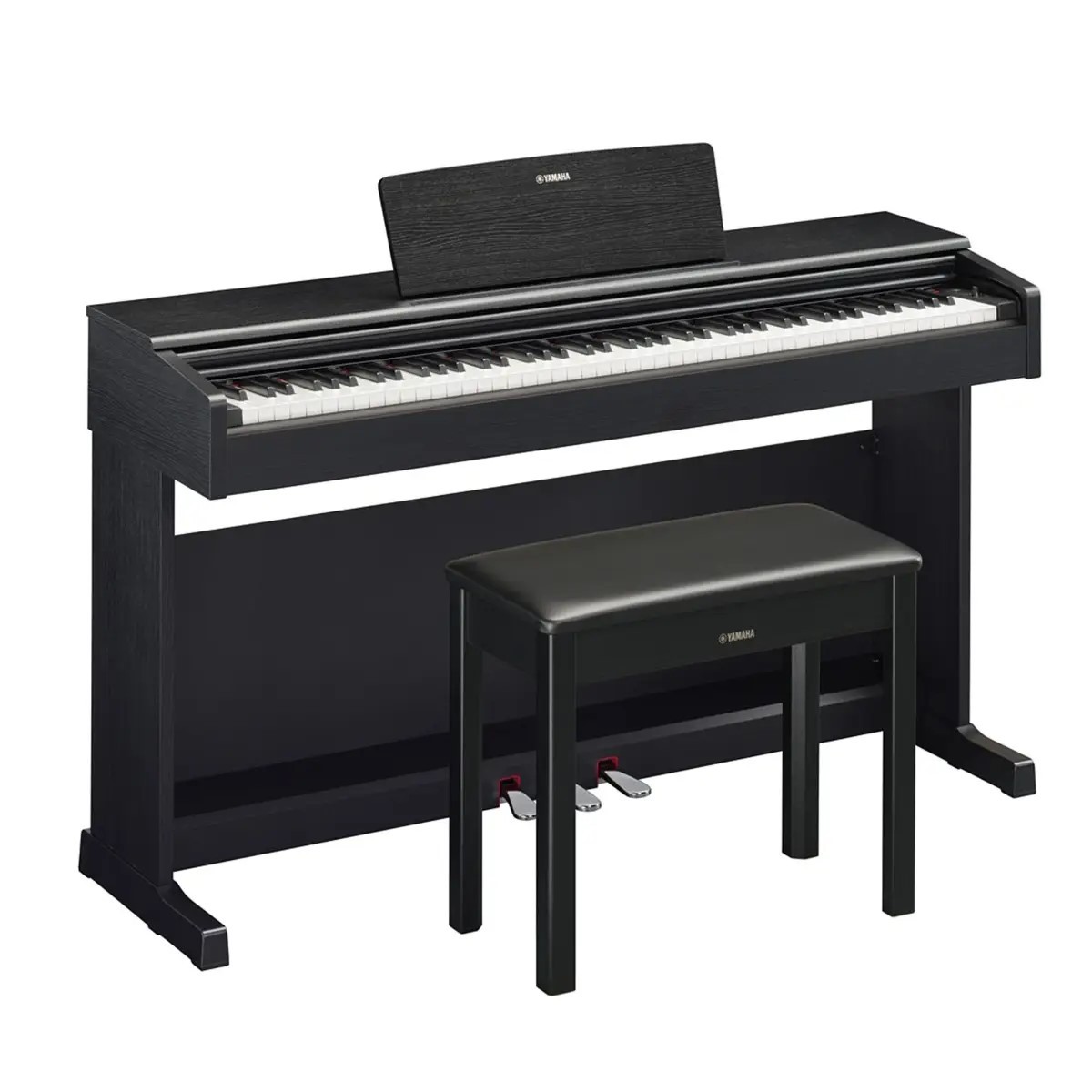 Refurbished Yamaha YDP 144 Black Piano – CFX Concert Grand Sound | Used Pianos Dubai