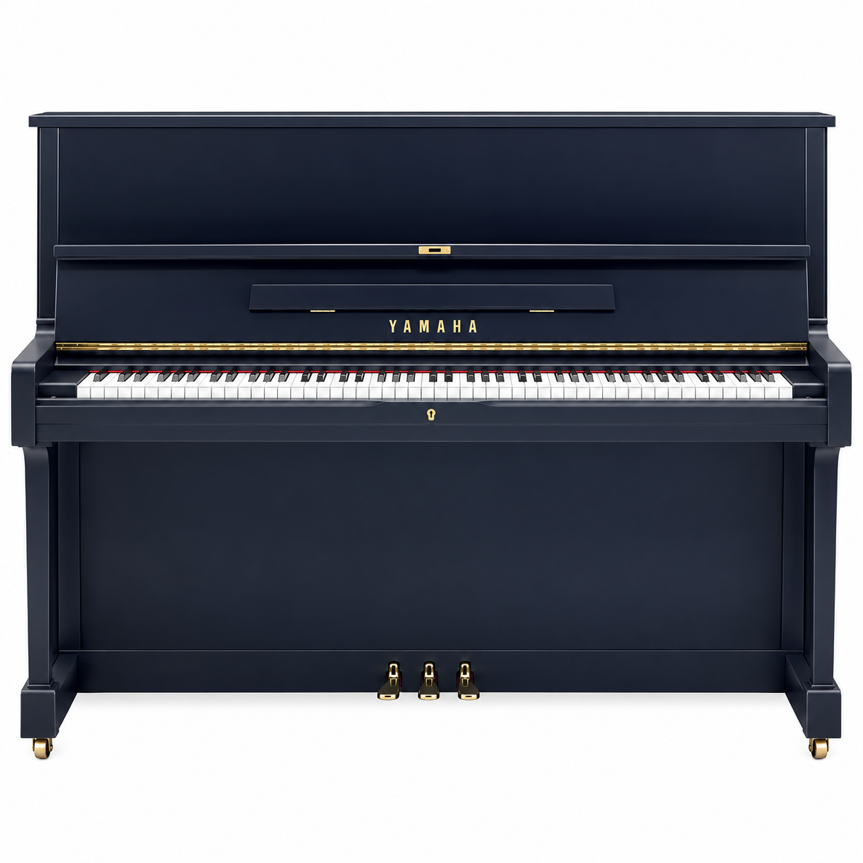 Yamaha U1 Upright Piano - Premium Matte Black (Excellent Condition) | Used Pianos Dubai
