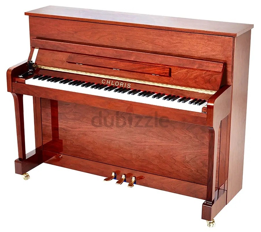 Chloris HU110E Upright Piano - Compact Modern Design | Used Pianos Dubai