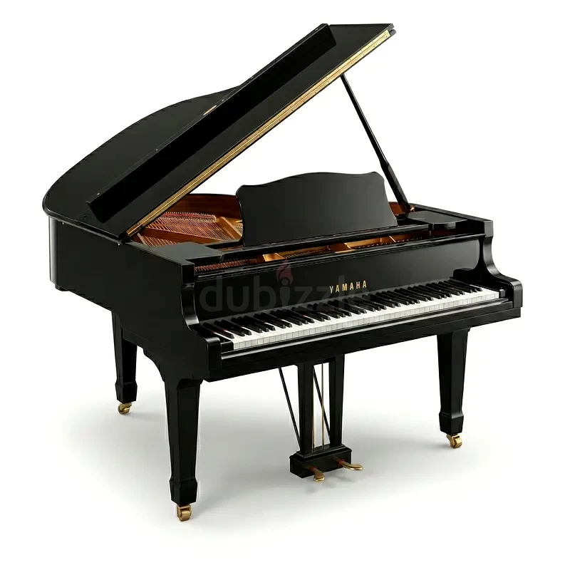 Yamaha G2 Grand Piano  - Polished Black | Used Pianos Dubai
